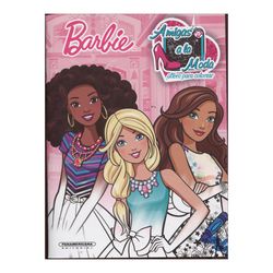 Barbie. Amigas a la moda (libro para colorear)