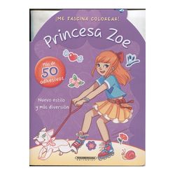 Princesa Zoe. ¡Me fascina colorear!