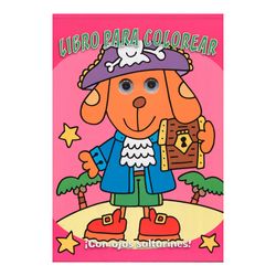 Ojos saltarines: Perro. Libro para colorear