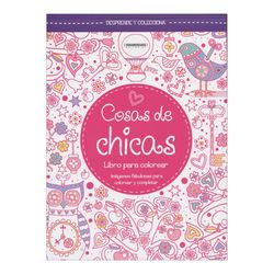 Cosas de chicas. Libro para colorear