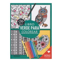 Libro verde para colorear