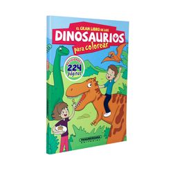 El gran libro de los dinosaurios para colorear