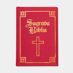 Sagrada biblia edición cruz de lujo
