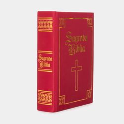 Sagrada biblia edición cruz de lujo